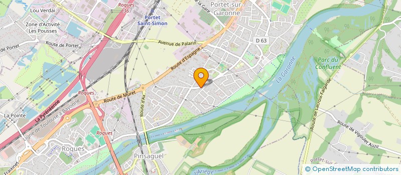 localisation de l'entreprise SCI BRISTOU  PORTET-SUR-GARONNE