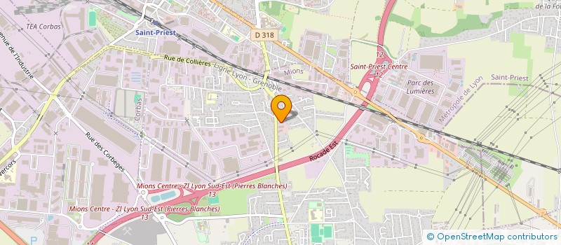 localisation de l'entreprise SCI BRITANNIQUE  MIONS