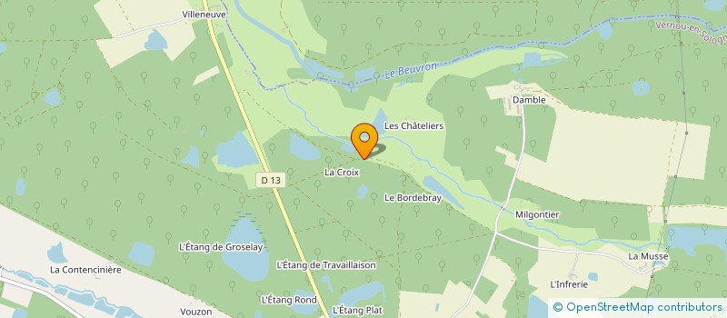 localisation de l'entreprise SCI BRITHENO  COURMEMIN