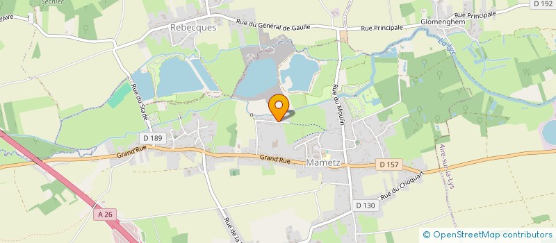 localisation de l'entreprise SCI BRIVAL  MAMETZ