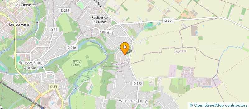 localisation de l'entreprise SCI BRIVARD  PERIGNY