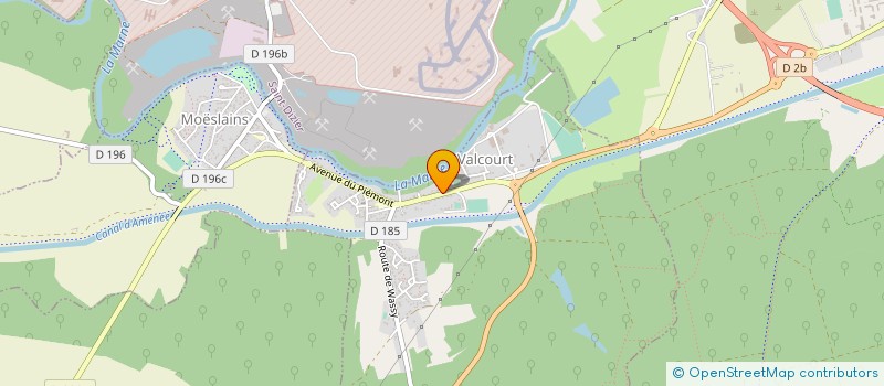 localisation de l'entreprise SCI BRIVOT ET CHEVALIER à VALCOURT