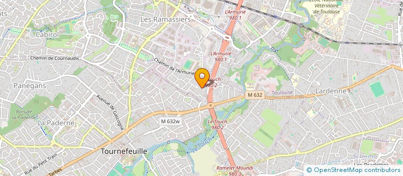 localisation de l'entreprise SCI BRIZARD à COLOMIERS