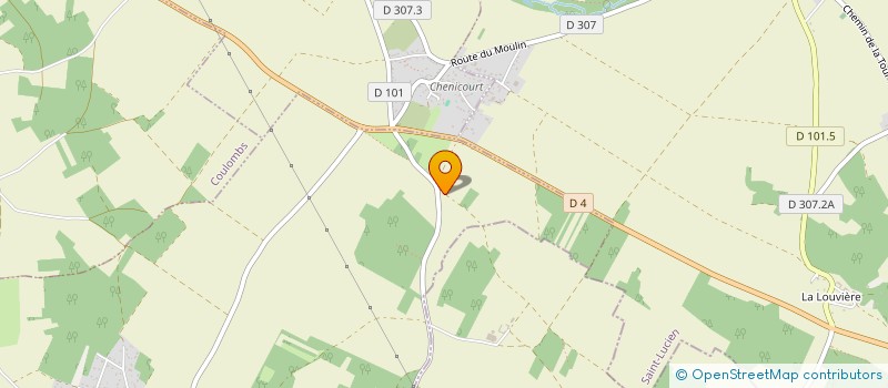 localisation de l'entreprise SCI BRIZEIS à VILLIERS-LE-MORHIER