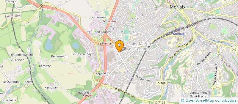 localisation de l'entreprise SCI BRIZEUX à VANNES