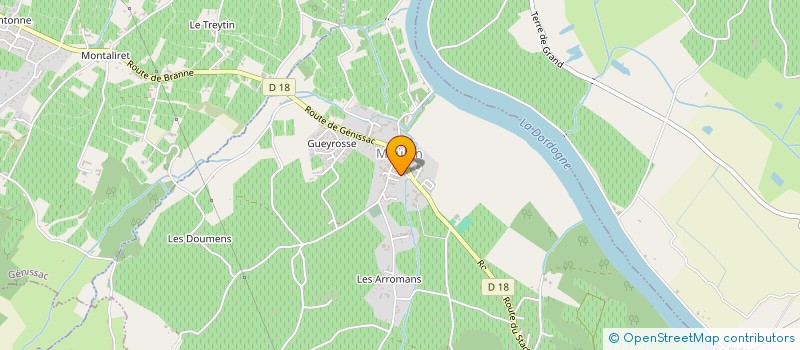 localisation de l'entreprise SCI BRL  MOULON