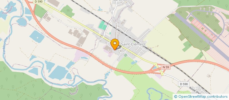 localisation de l'entreprise SCI BRL  SAINT-CLEMENT