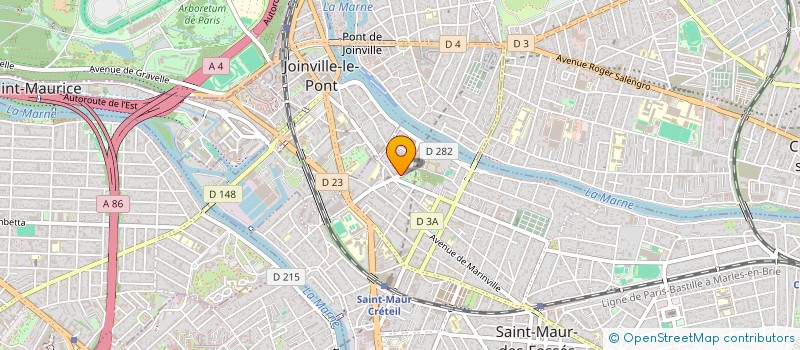 localisation de l'entreprise SCI BRL IMMO à SAINT-MAUR-DES-FOSSES