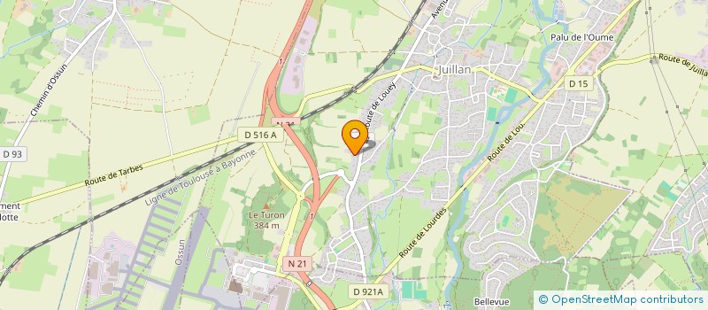 localisation de l'entreprise SCI BRO  JUILLAN