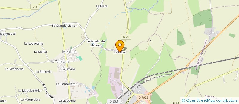 localisation de l'entreprise SCI BROC AIR à LA LOUPE