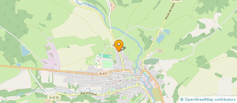 localisation de l'entreprise SCI BROCARD à BOURBONNE-LES-BAINS