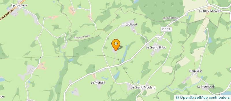 localisation de l'entreprise SCI BROCELIANDE  CHAMPNETERY