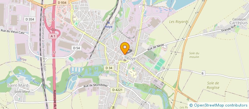 localisation de l'entreprise SCI BROCELIANDE  GOYENCOURT