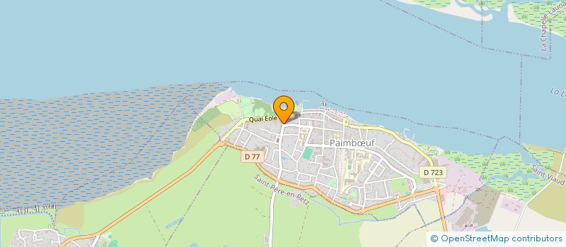 localisation de l'entreprise SCI BROCELIANDE  PAIMBUF