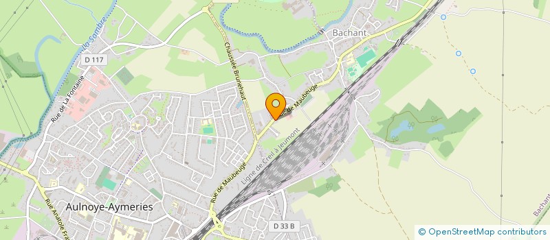 localisation de l'entreprise SCI BROCELIANDRE  VIEUX-MESNIL