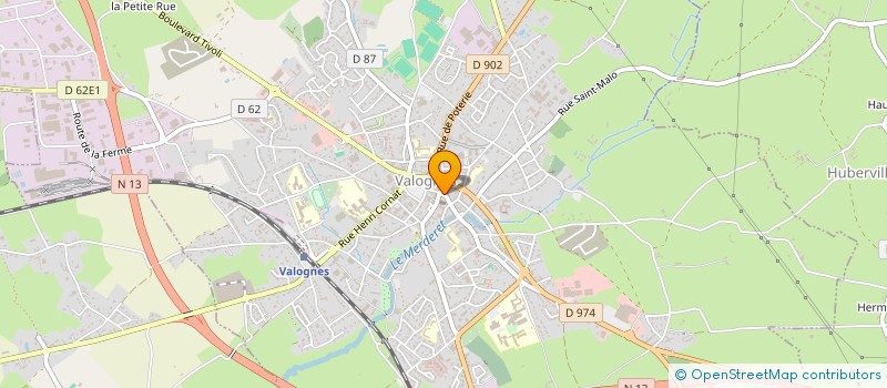 localisation de l'entreprise SCI BROCHARD  VALOGNES