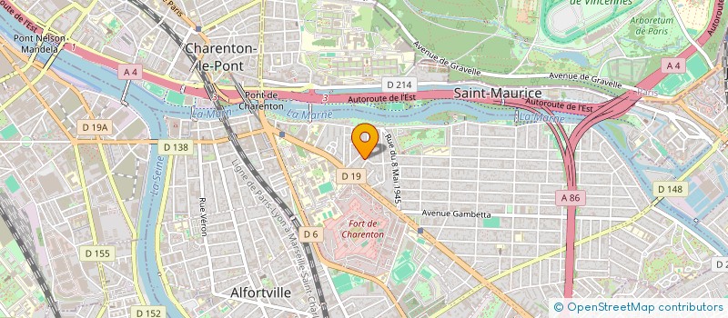 localisation de l'entreprise SCI BROCHAT à MAISONS-ALFORT