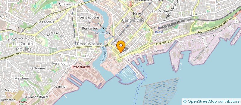 localisation de l'entreprise SCI BROCHAT  BREST