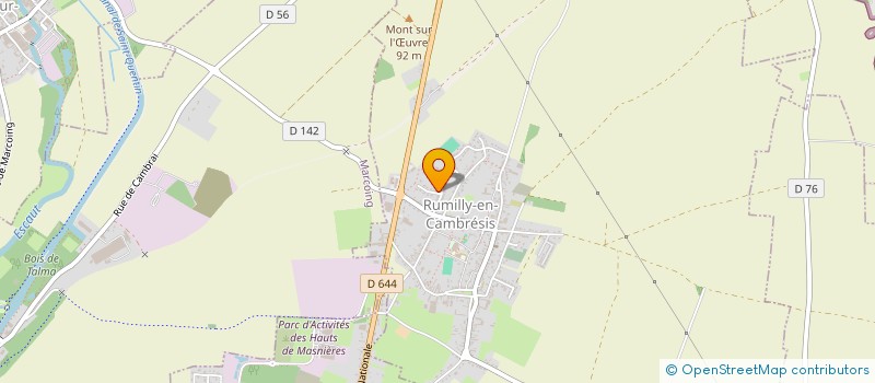 localisation de l'entreprise SCI BROCHET BISIAUX  RUMILLY-EN-CAMBRESIS