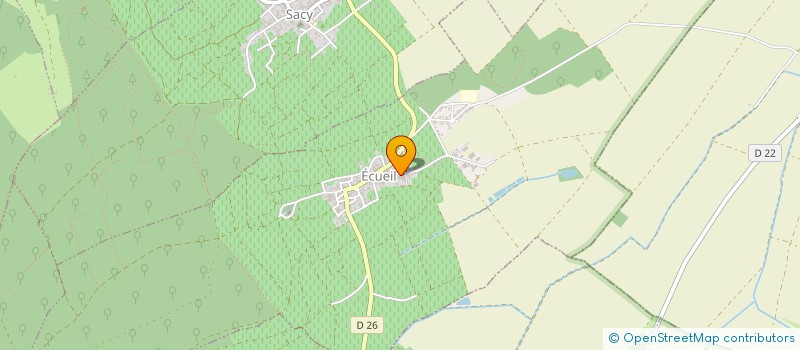 localisation de l'entreprise SCI BROCHET PREVOST  ECUEIL