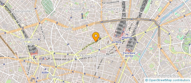 localisation de l'entreprise SCI BROCQ  PARIS