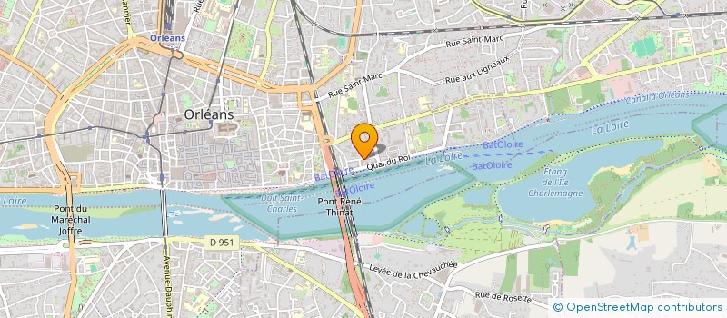 localisation de l'entreprise SCI BRODU FOUJOLS à ORLEANS