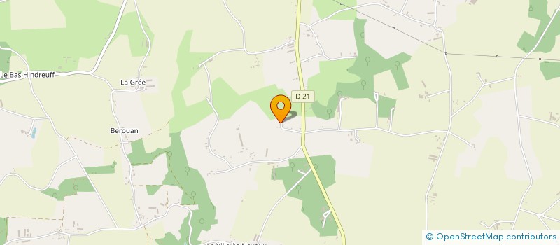 localisation de l'entreprise SCI BROHAN  CADEN