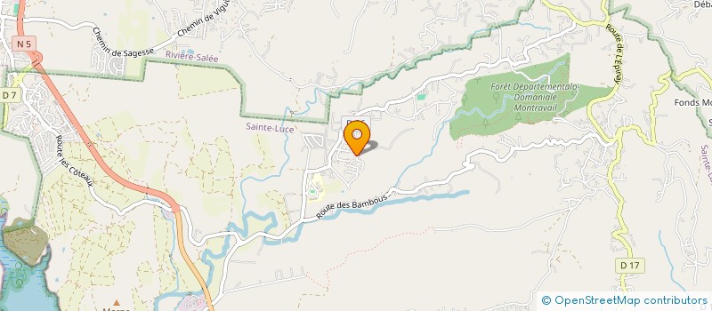 localisation de l'entreprise SCI BROLAC  SAINTE-LUCE