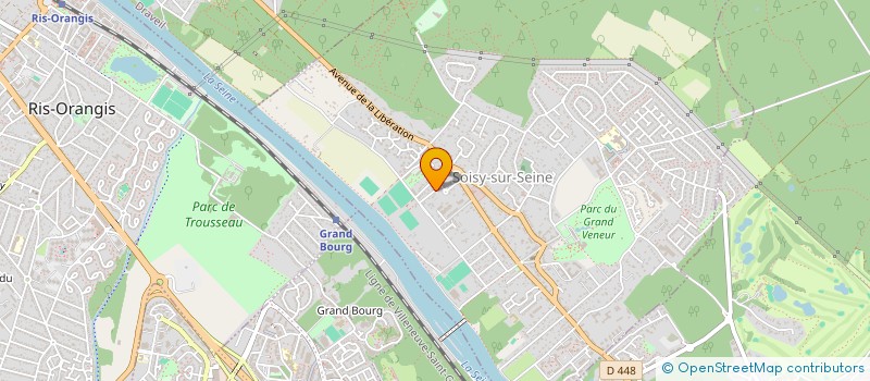 localisation de l'entreprise SCI BROLT à SOISY-SUR-SEINE