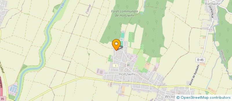 localisation de l'entreprise SCI BROLY  BISCHWIHR