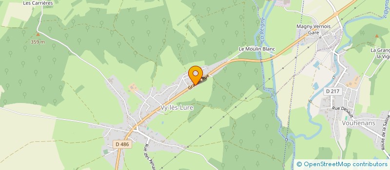 localisation de l'entreprise SCI BROMOFORME  MOFFANS-ET-VACHERESSE