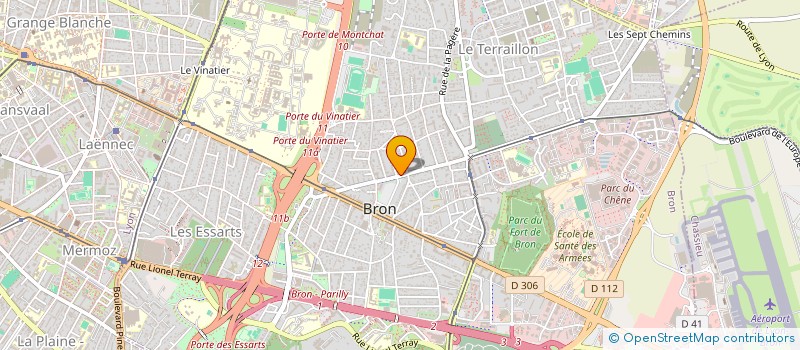 localisation de l'entreprise SCI BRON  BRON