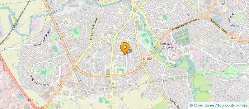 localisation de l'entreprise SCI BRONGNIART à CHOLET