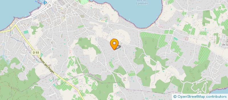 localisation de l'entreprise SCI BRONX à SAINT-TROPEZ