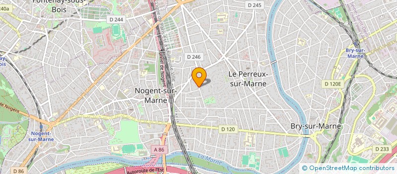 localisation de l'entreprise SCI BRONX BROTHERS  LE PERREUX-SUR-MARNE