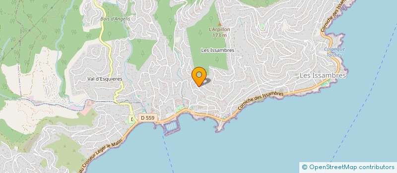 localisation de l'entreprise SCI BROOKLYN  ROQUEBRUNE-SUR-ARGENS