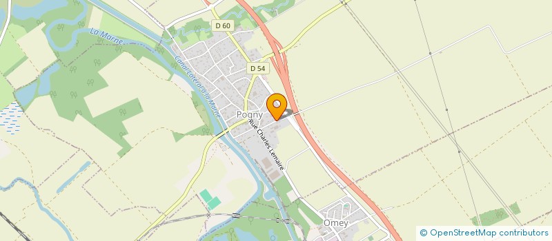 localisation de l'entreprise SCI BROQUARD  NUISEMENT-SUR-COOLE