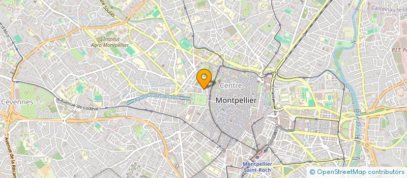 localisation de l'entreprise SCI BROS à MONTPELLIER