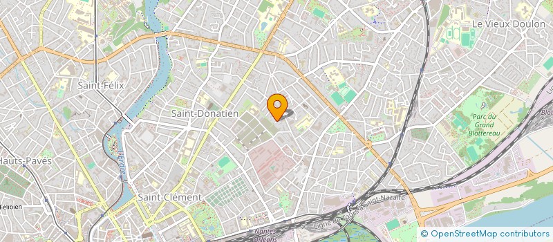 localisation de l'entreprise SCI BROS  NANTES