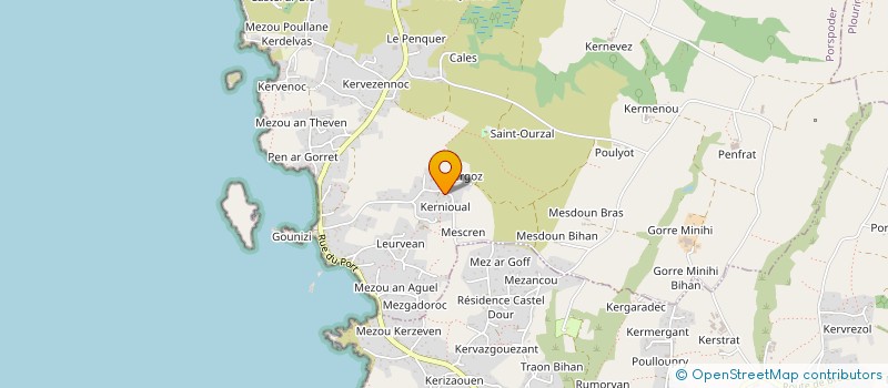 localisation de l'entreprise SCI BROSEGA  PORSPODER