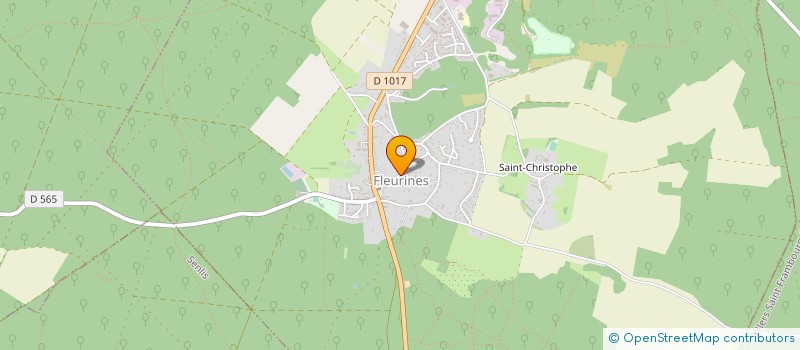 localisation de l'entreprise SCI BROSSARD  FLEURINES