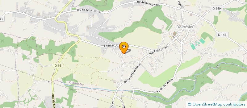 localisation de l'entreprise SCI BROSSE  SAINT-DIDIER-DE-LA-TOUR