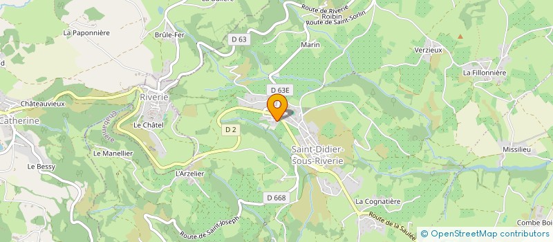 localisation de l'entreprise SCI BROSSE IMMO  CHABANIERE