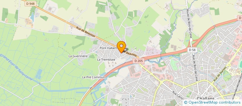localisation de l'entreprise SCI BROSSET JPMTAG à SALLERTAINE