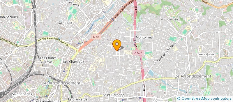 localisation de l'entreprise SCI BROSSOLETTE à MARSEILLE
