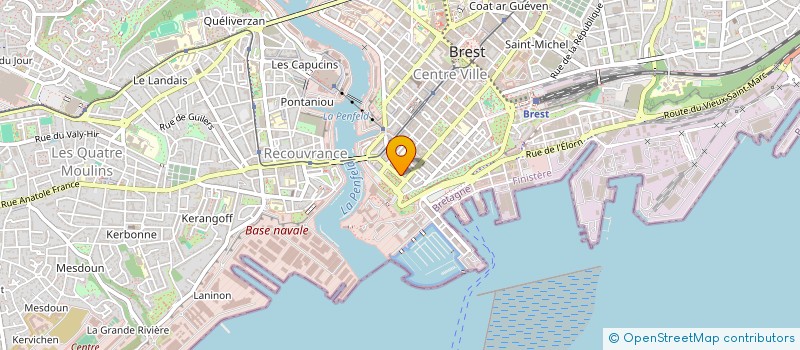 localisation de l'entreprise SCI BROSSOLIM  BREST