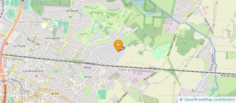 localisation de l'entreprise SCI BROTHERS à VILLENEUVE-D'ASCQ