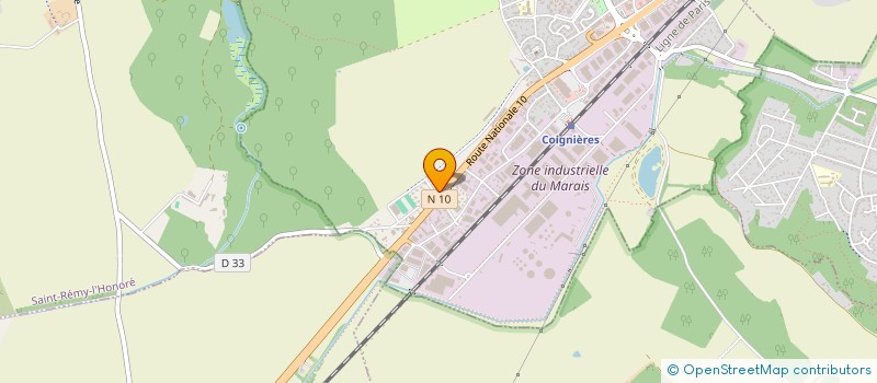 localisation de l'entreprise SCI BROTHERS à COIGNIERES