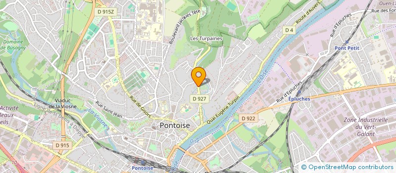 localisation de l'entreprise SCI BROTHERS  PONTOISE