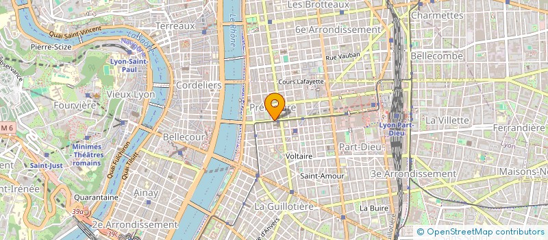 localisation de l'entreprise SCI BROTO  LYON